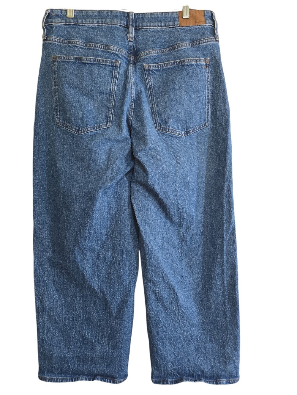Madewell The Curvy Perfect Vintage Wide-Leg Crop Jean 32 Cresslow Wash - Picture 7 of 10